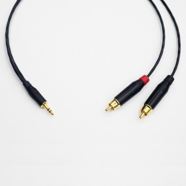 3м кабель minijack 3.5 mm stereo - 2 RCA двойной Amphenol -АРХИВ 2 XLR female - 2 Jack 6.3 mm mono