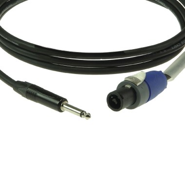 1м кабель Speakon - Jack 6,3 mm (2 x 2,5 mm2) Neutrik MMAG (собственное производство)