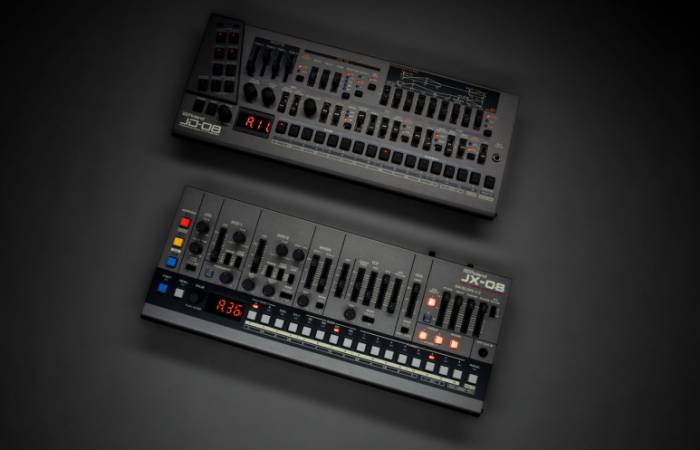 Roland в начале 22-го выпустит бутиковые синтезаторы - компактные версии классических JD-800 и JX-8P