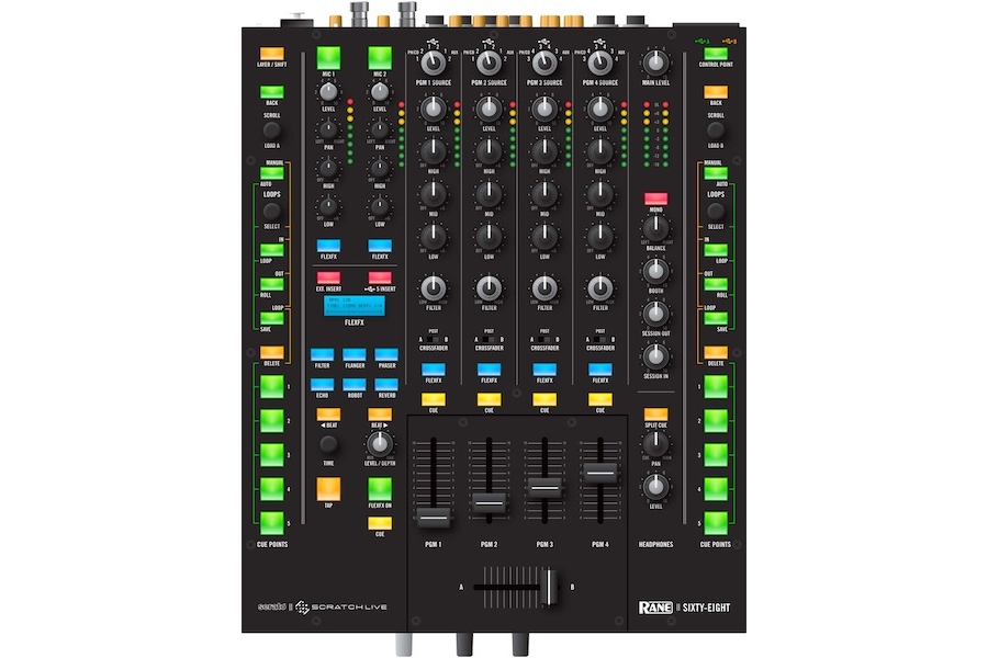 Rane Sixty-Eight Control Panel