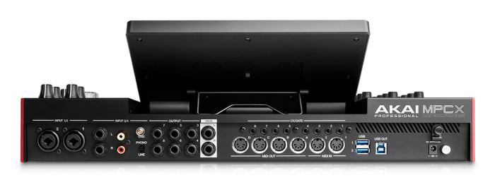 akai-mpc-x-rear