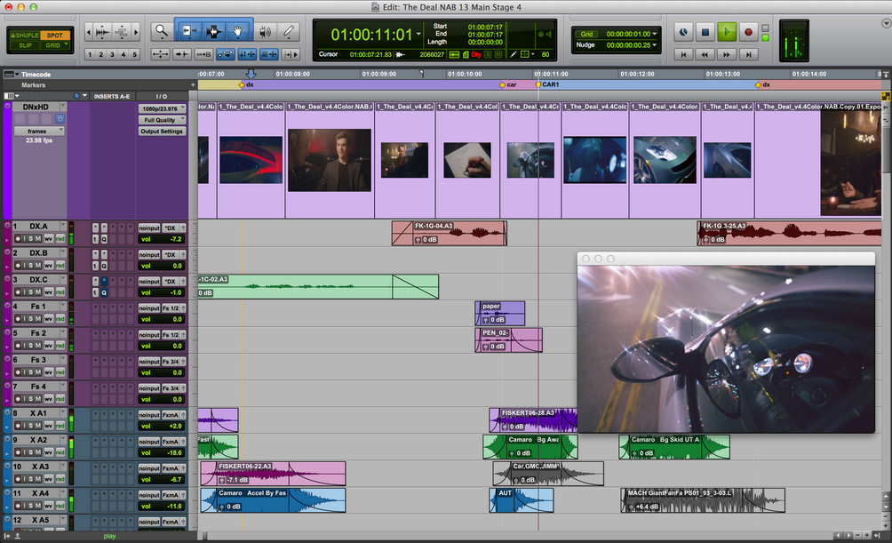 Work directly with HD video