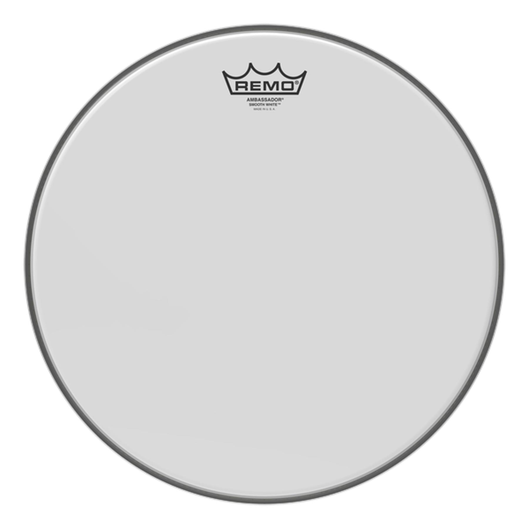 Remo BR-1216-00- AMBASSADOR®, SMOOTH WHITE™, 16 Diameter Пластики для малого барабана и томов