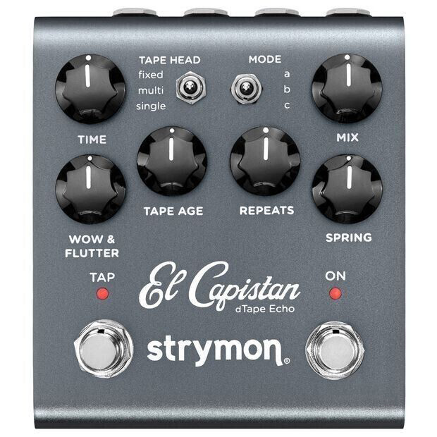 Strymon El Capistan V2 dTape Delay Педали и контроллеры для усилителей и комбо