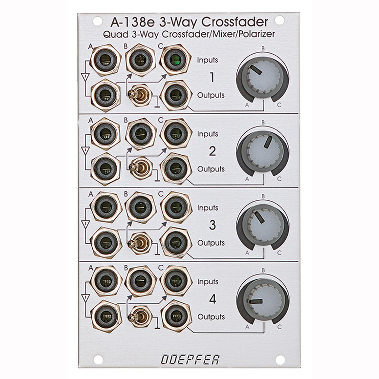 Doepfer A-138e Quad 3-Way Crossfader/Mixer/Polarizer Eurorack модули