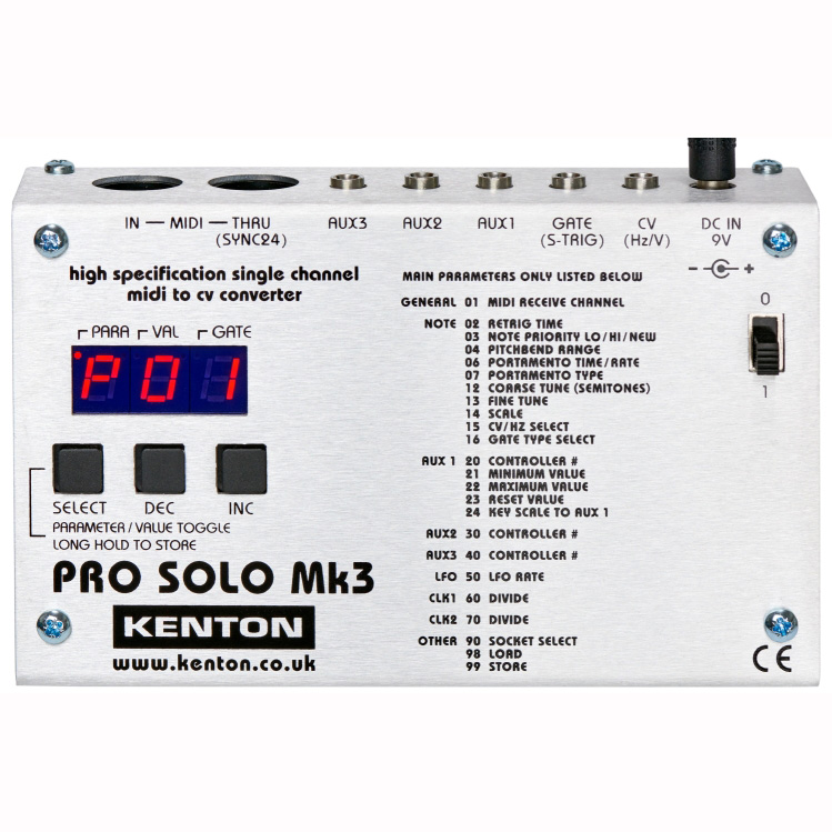 Kenton Pro SOLO Mk3 Converter MIDI Интерфейсы