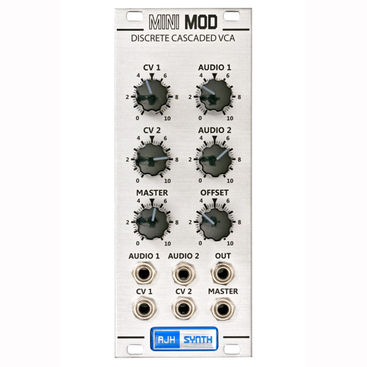AJH MiniMod VCA silver Eurorack модули