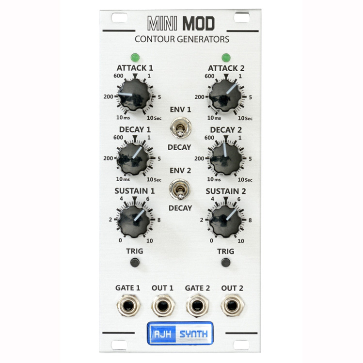 AJH MiniMod Dual EG Contour silver Eurorack модули