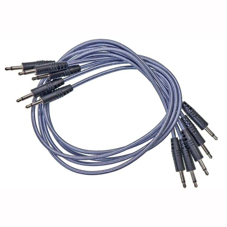 CablePuppy cable 15 cm (5 Pack) grey Аксессуары для музыкальных инструментов