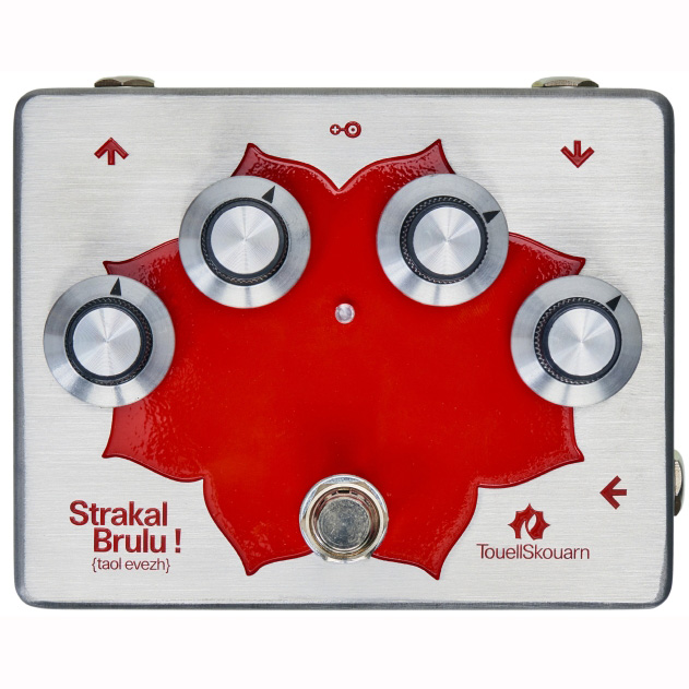 TouellSkouarn Strakal Brulu Germanium Fuzz Pedal Оборудование гитарное