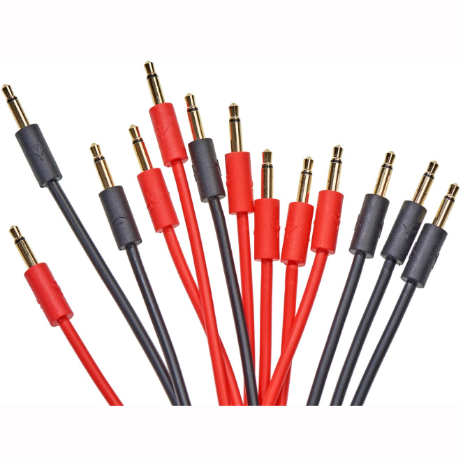 Endorphin.es Trippy Cables Set of 13 Патч кабели для аналоговых синтезаторов и звуковых модулей