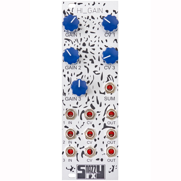 Snazzy FX Hi_Gain Eurorack модули