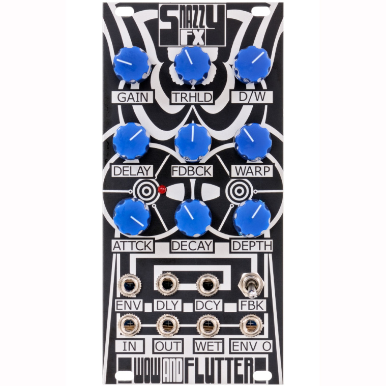 Snazzy FX Wow + Flutter Eurorack модули
