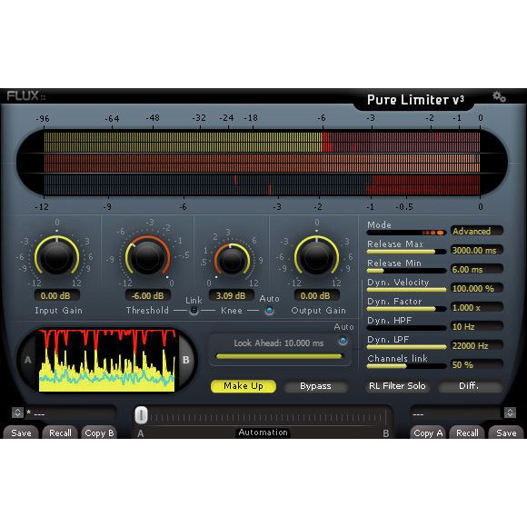 Flux Pure Limiter v3 Цифровые лицензии