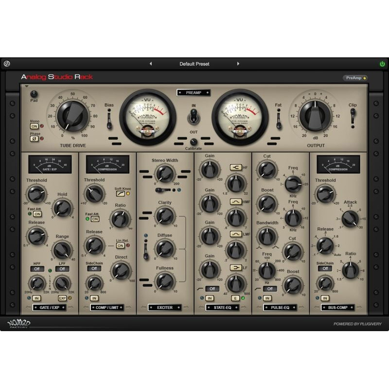 Nomad Factory Analog Studio Rack Цифровые лицензии