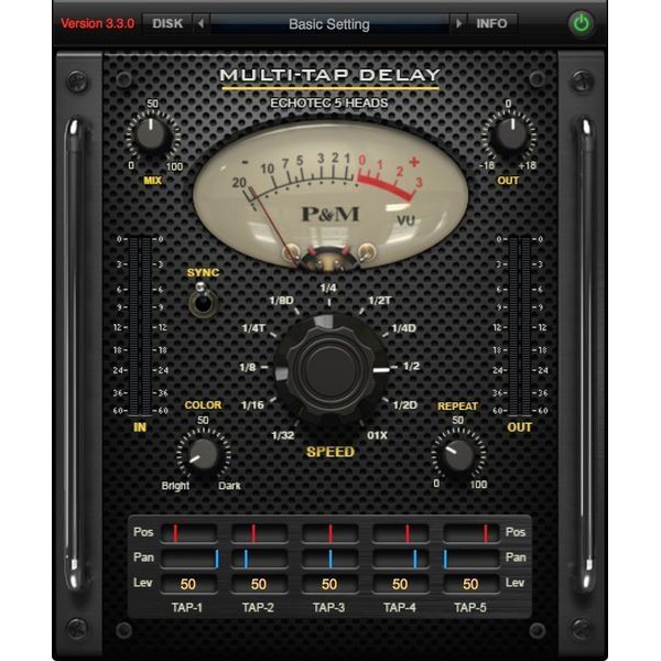 Plug And Mix Multi-Tap Delay Цифровые лицензии