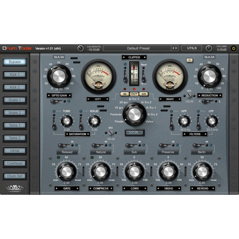 Включи цифровые инструменты. Nomad Factory VST. VST FX. Процессор для барабанов. Обработка ударных VST Drum.