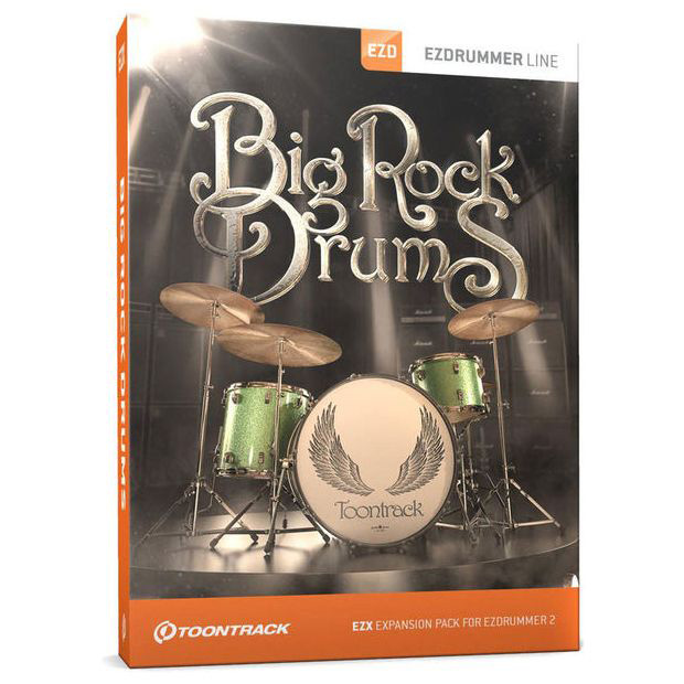 Toontrack EZX Big Rock Drums Цифровые лицензии