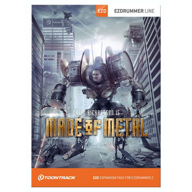 Toontrack EZX Made of Metal Цифровые лицензии