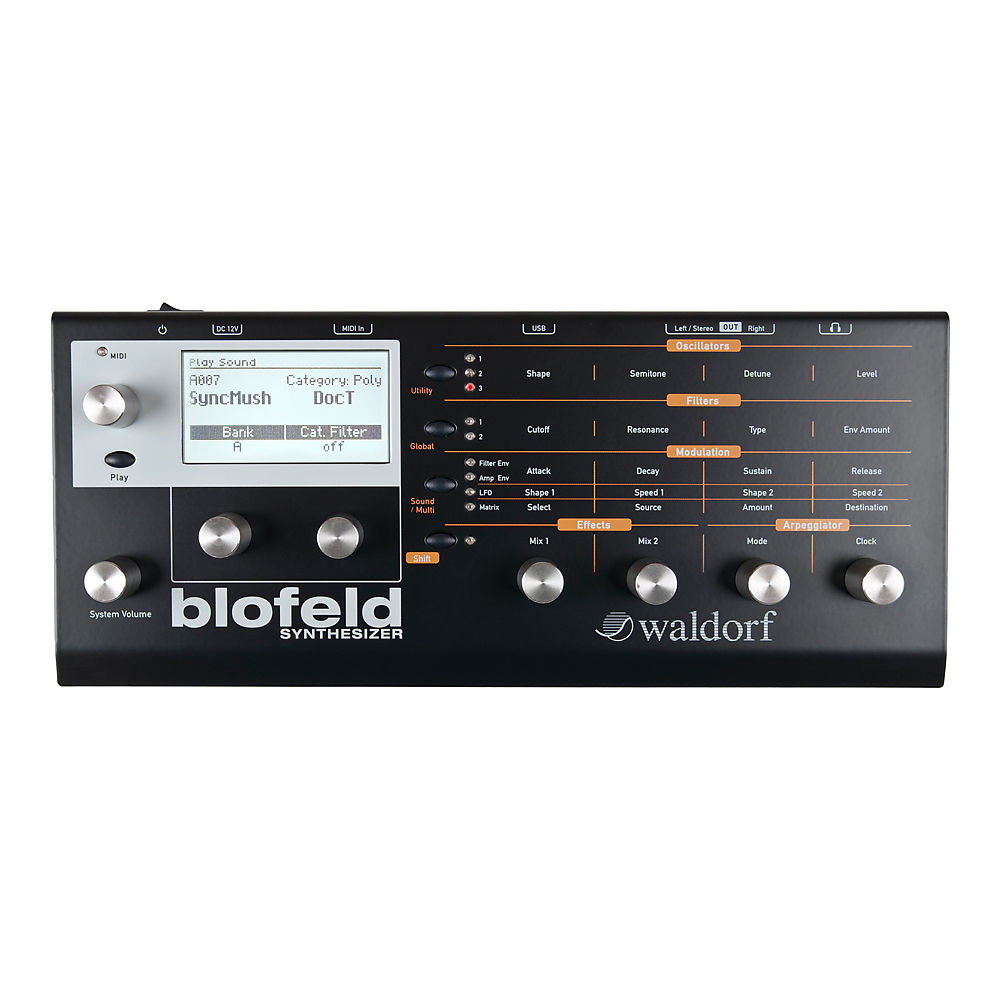 Waldorf Blofeld Desktop Shadow Edition Waldorf Blofeld Desktop Shadow Edition Настольные цифровые синтезаторы