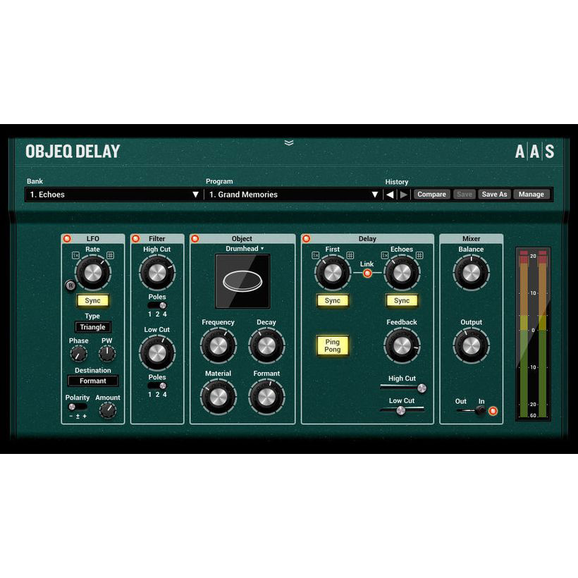 Plug in systems. Дилей. Applied Acoustics.