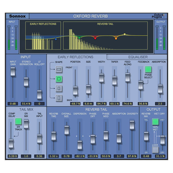 Sonnox Oxford Reverb Native Цифровые лицензии