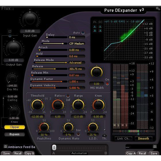 Flux Pure DExpander v3 Цифровые лицензии