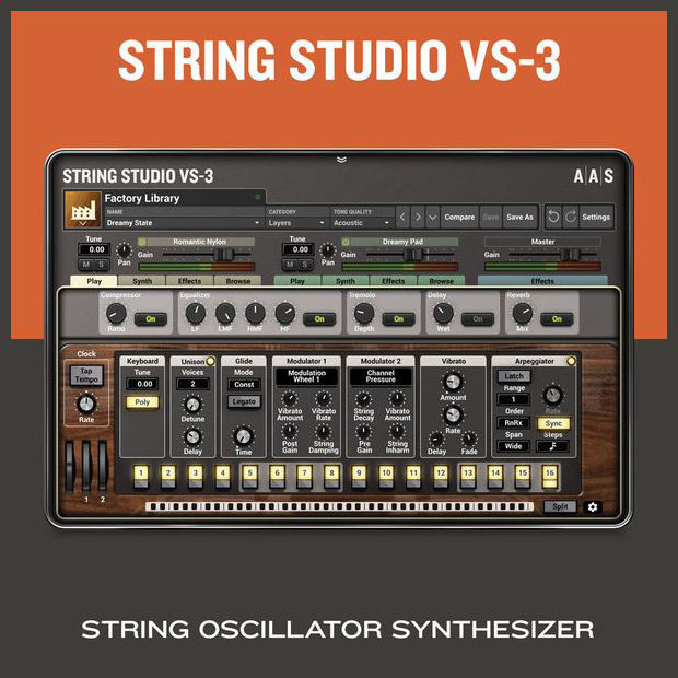 Applied Acoustics Systems String Studio VS-3 Цифровые лицензии