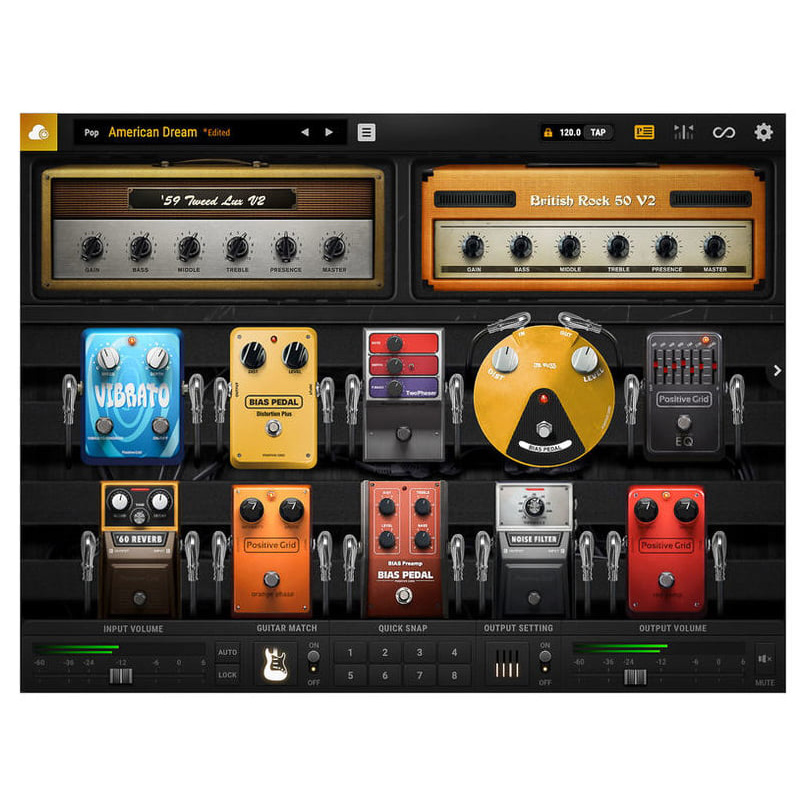 Positive Grid BIAS FX 2 Standard Цифровые лицензии