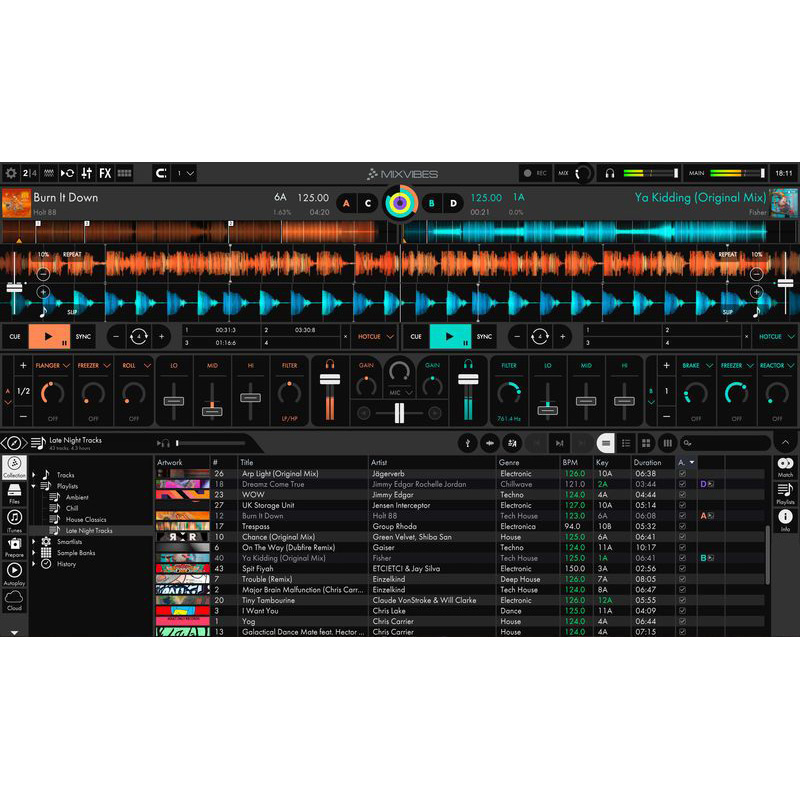 MixVibes Cross DJ 4 Pro Цифровые лицензии
