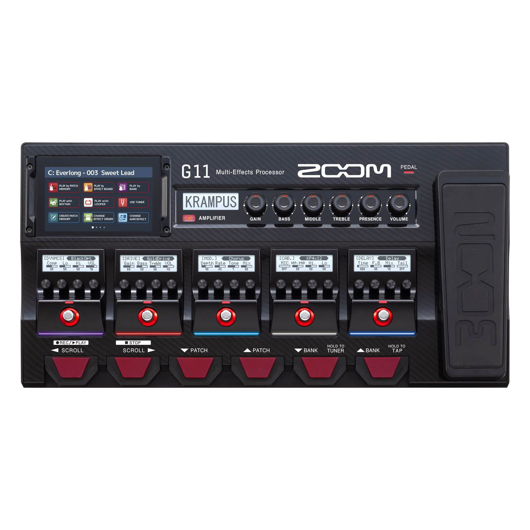 Zoom G11 Zoom G11 Студийные процессоры эффектов