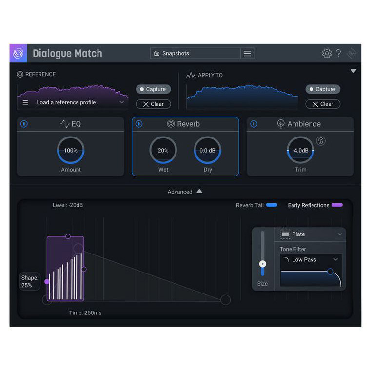 iZotope Dialogue Match Цифровые лицензии