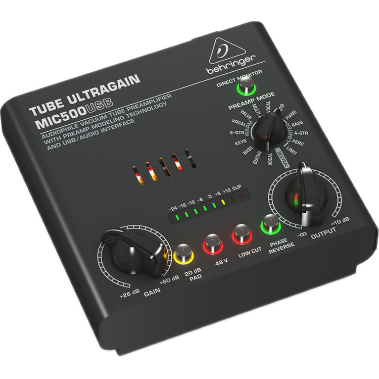 Behringer MIC500USB Behringer MIC500USB Предусилители