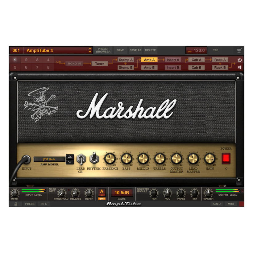 IK Multimedia AmpliTube Slash Цифровые лицензии