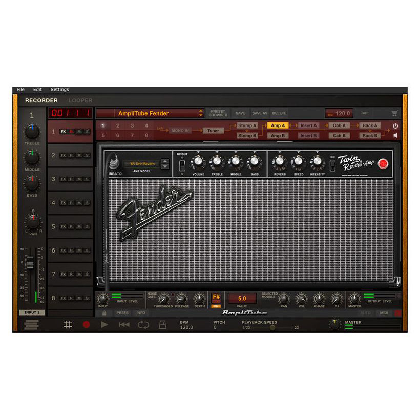 IK Multimedia AmpliTube Fender Collection Цифровые лицензии