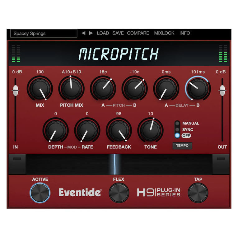 Eventide MicroPitch Цифровые лицензии
