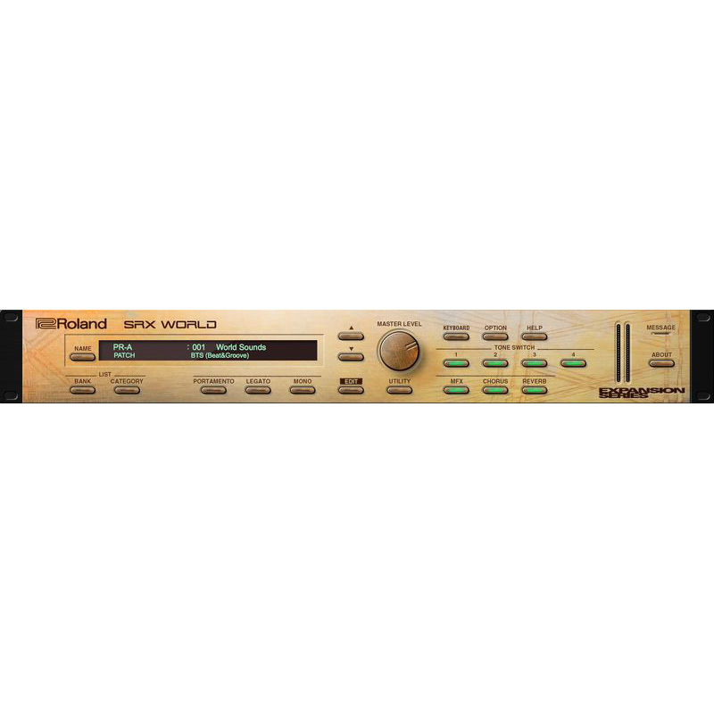 Roland Cloud SRX World Цифровые лицензии
