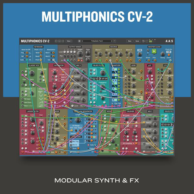 Applied Acoustics Systems Multiphonics CV-2 Цифровые лицензии
