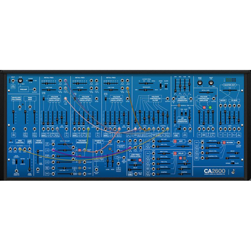 Cherry Audio CA2600 Synthesizer Цифровые лицензии