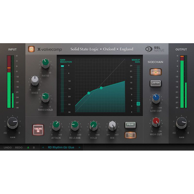 SSL Native X-ValveComp Цифровые лицензии