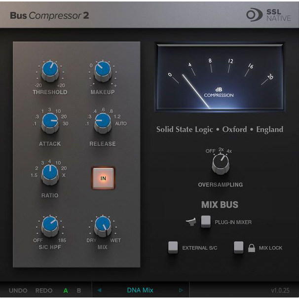 SSL Native Bus Compressor 2 Цифровые лицензии