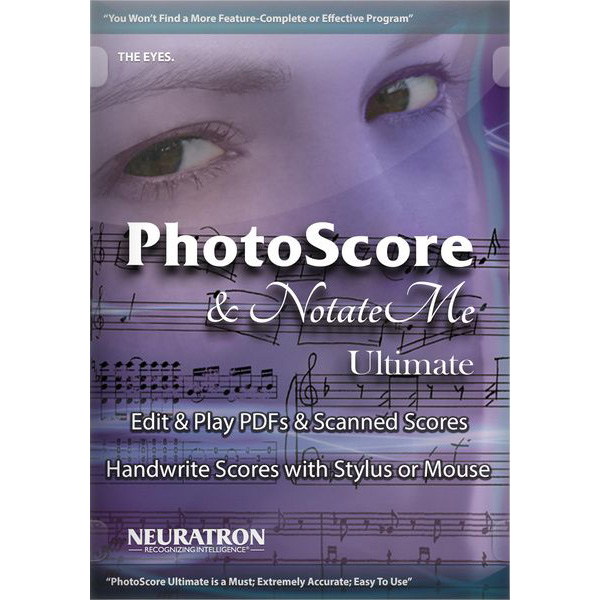 Neuratron PhotoScore & NotateMe Ultimate Цифровые лицензии