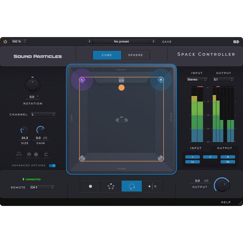 Sound Particles Space Controller Standard Цифровые лицензии