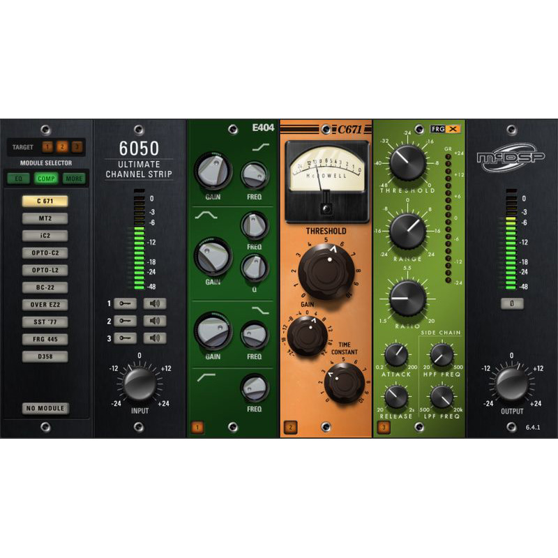 McDSP 6050 Ultimate Channel Strip Na Цифровые лицензии