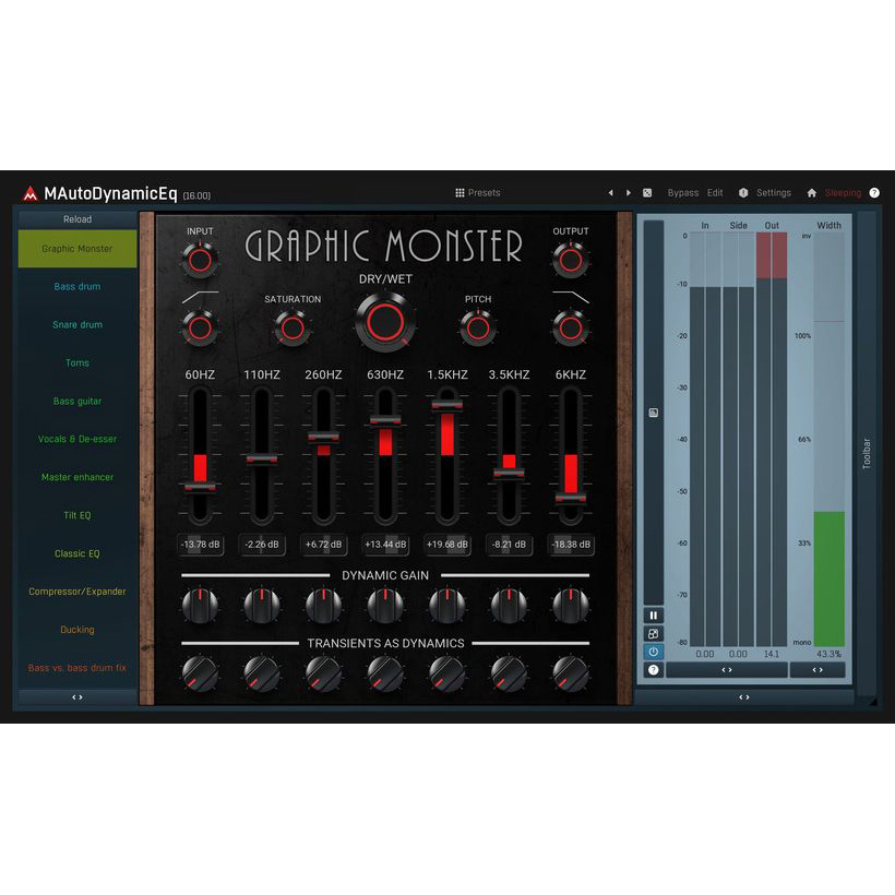 MeldaProduction MAutoDynamicEq Цифровые лицензии