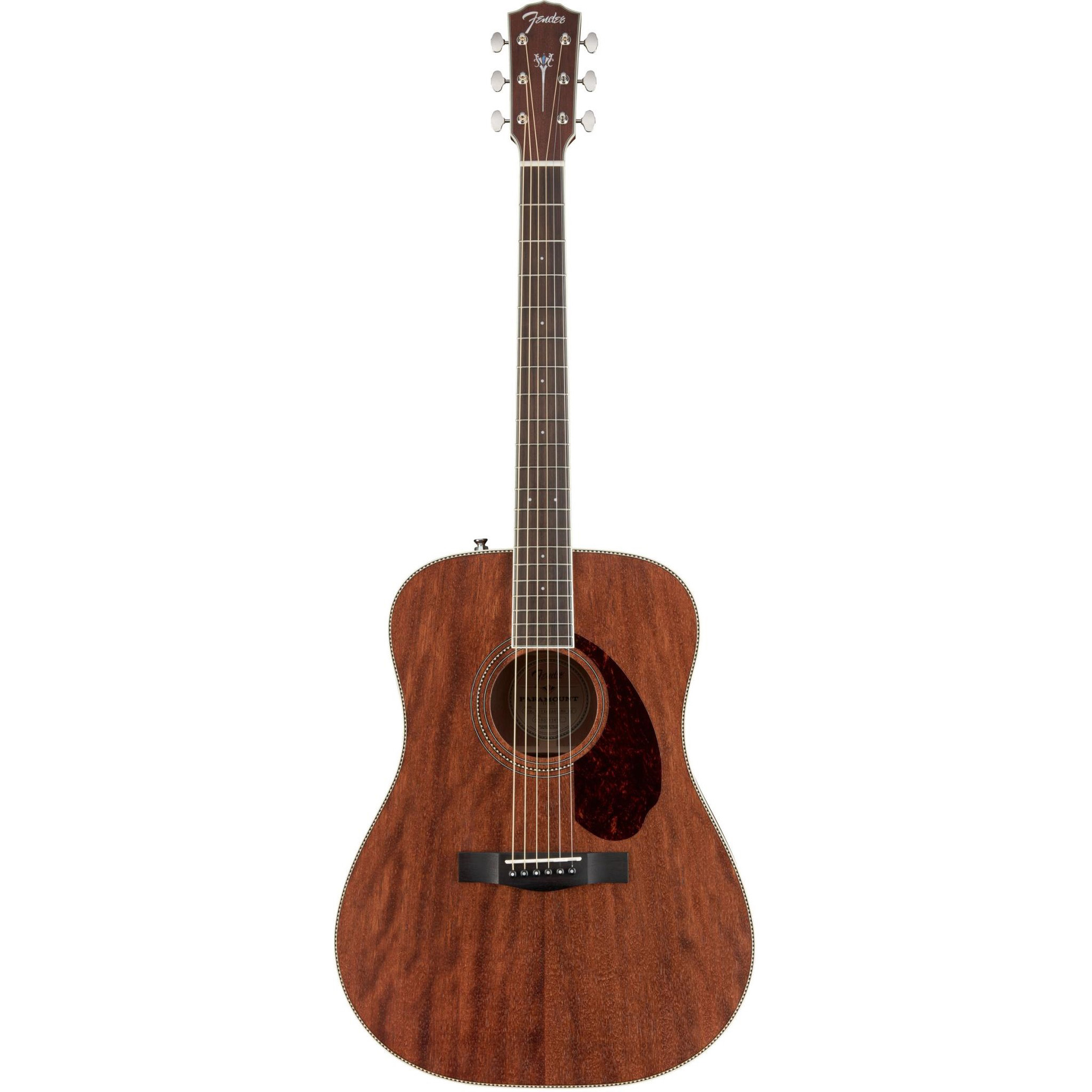 Fender PM-1 Dreadnought All Mahogany with Case, Natural Гитары акустические