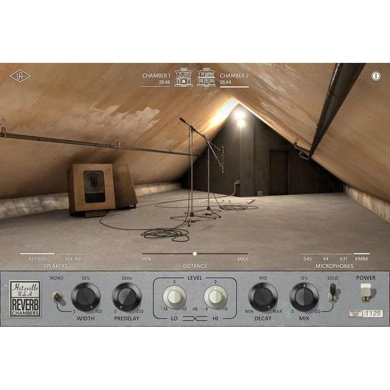 Universal Audio Hitsville Rev Chambers Native Цифровые лицензии