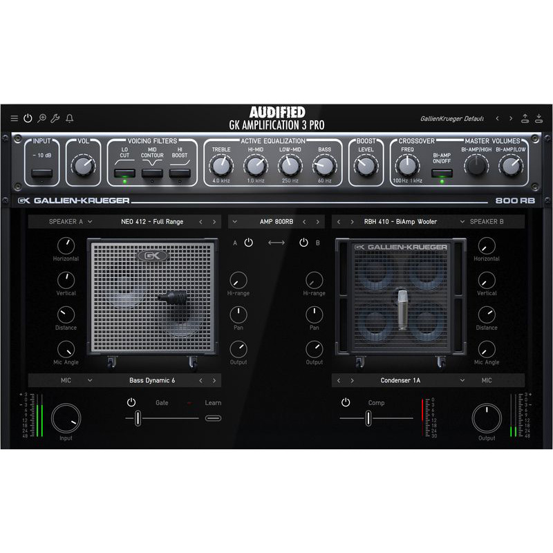 Audified GK Amplification 3 Pro Цифровые лицензии