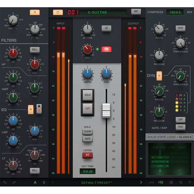 SSL 4K E Цифровые лицензии