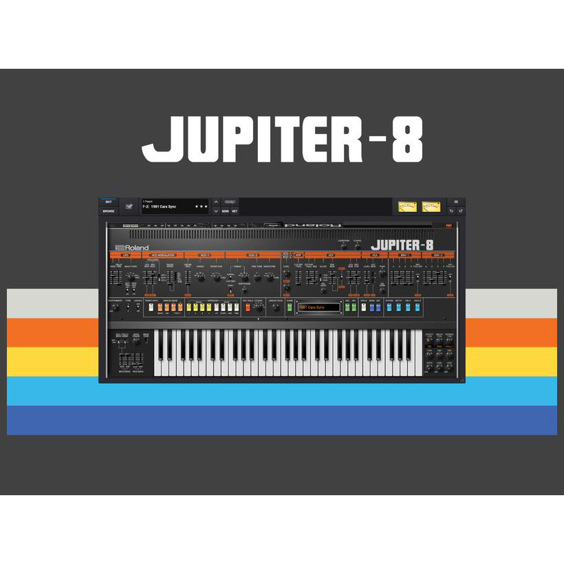 Roland Cloud JUPITER-8 Цифровые лицензии